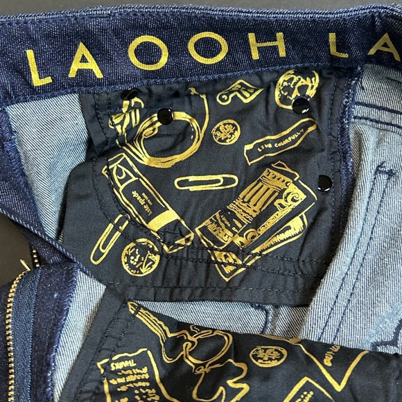 Kate Spade Broome Street Floral Embroidered Flare Jeans Women's Size 26 - Picture 6 of 10